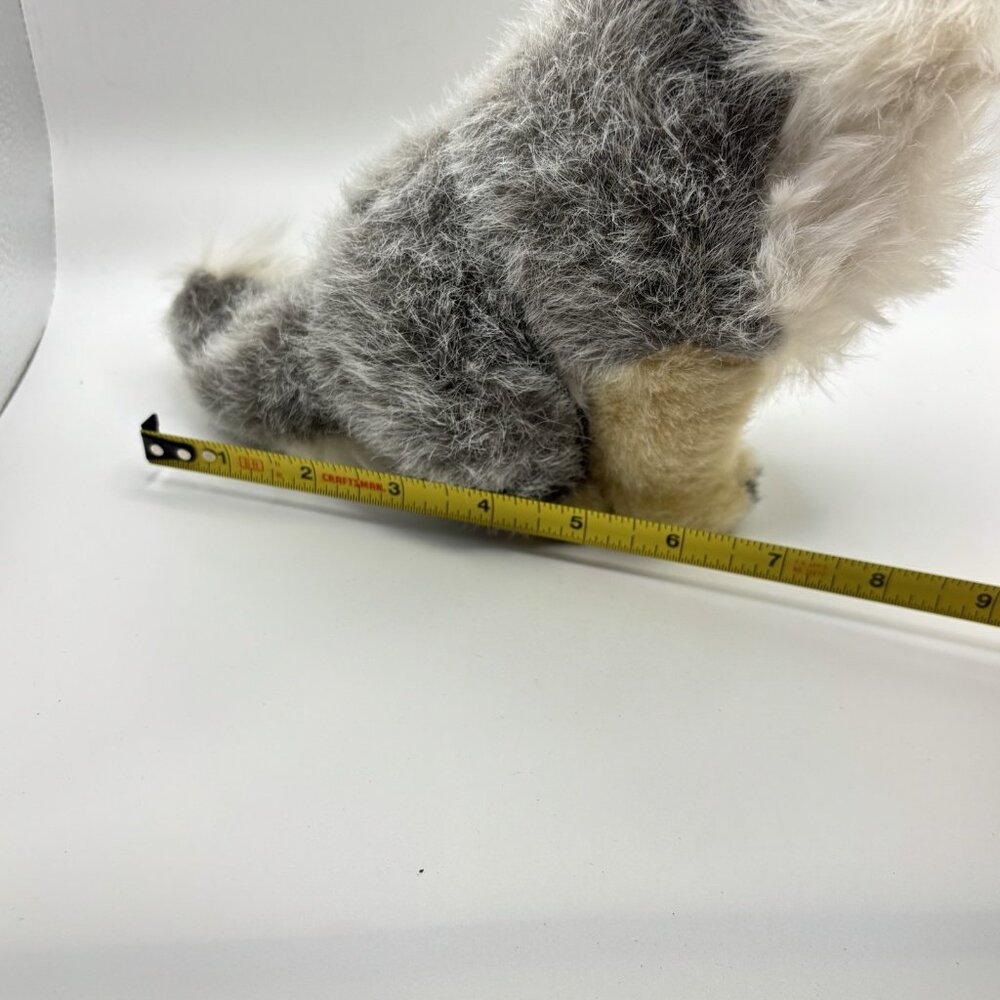 Defenders Of Wildlife Howling Wolf Pup 8” Plush Stuffed Animal Dog Puppy Gray - Picture 13 of 13